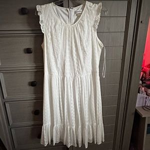 Calvin Klein white dress